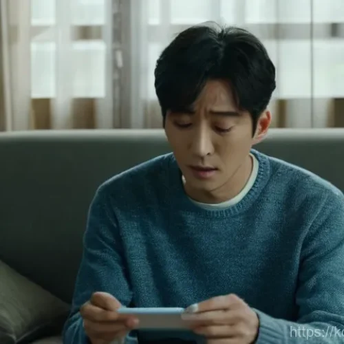 Home 16 드라마 아는 와이프 시간여행과 선택의 의미 - **Image Prompt 1:** A man (Cha Joo-hyuk, played by Ji Sung) in his late 30s, dressed in slightly dis...